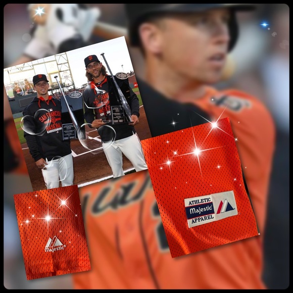 Majestic Orange Giant’s Jersey - Picture 2 of 6